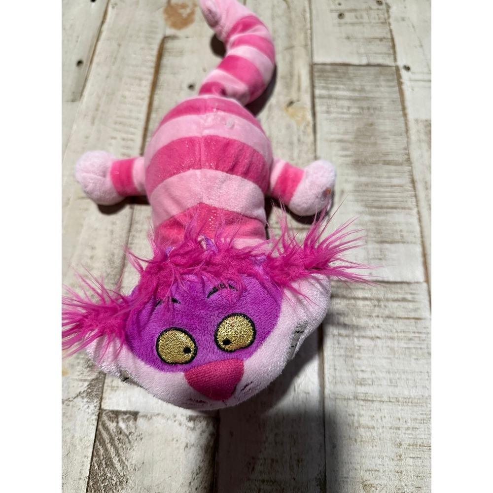 DISNEY PARKS Cheshire Cat 12" Plush, Alice in Wonderland